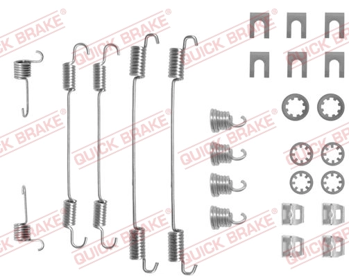 Accessory Kit, brake shoes